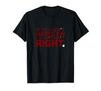 Maroon Red Burgundy You Can Hate Me Now Burgundy Graphic T-Shirt