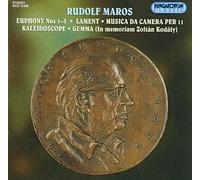 Maros, R. - Euphony 1-3/Lament/Musica Da C