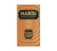 MAROU - Pho Spices 65% Dark Chocolate Bar | Transparent Direct Trade | Vegan, Gluten Free, No Additives, Soy Free | Single Origin Vietnam (1-Pack)