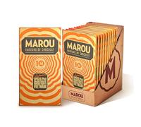 MAROU - Pho Spices 65% Dark Chocolate Bar | Transparent Direct Trade | Vegan, Gluten Free, No Additives, Soy Free | Single Origin Vietnam (Case-Pack 10)