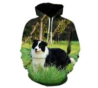 MaroYanYML Puppy Dog 3D Printed Sweatshirt Women's Men's Dog Dad Dog Mom Long Sleeve Pullover Hoodie Dog Lovers Streetwear