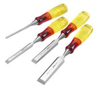 Marples M373 4 Piece Splitproof Bevel Edge Wood Chisel Set