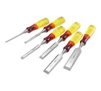Irwin Marples TM373/S6 Bevel Edge Chisel Splitproof Handle Set 6
