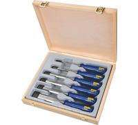 Irwin Marples TM444/S6 Bevel Edge Chisel Blue Chip Handle Set 6
