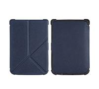 MARQI Cases Compatible with Pocketbook 606 628 633 616 627 632 Ereader Cover for Pocketbook Touch Lux 4 5 Basic Lux 2 Touch HD 3 (Color : Dark blue)