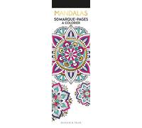 Marque-pages à colorier - Mandalas: 50 marque-pages à colorier