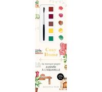 Marque-pages à peindre à l'aquarelle - Cosy Home