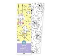 Marque-pages - Bébés animaux: 50 marque-pages à peindre ou à colorier