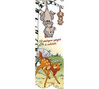 Marque-pages Disney Bestiaire Tome 2: 50 marque-pages à colorier