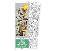 Marque-pages - Forêt enchantée: 50 marque-pages à peindre ou à colorier