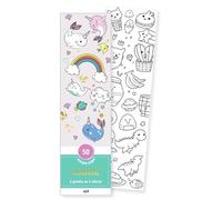 Marque-pages - Kawaï: 50 marque-pages à peindre ou à colorier