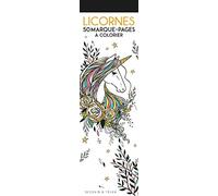 Marque-Pages Licornes - 50 Marque-Pages a Colorier