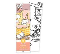 Marque-pages - Moments Cosy: 50 marque-pages à peindre ou à colorier