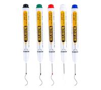 Marqueur Trous Profonds - Marqueur À Pointe Longue - Stylo Pour Trous Profonds Marqueurr Multifonction Durable Pour Bois, Métal, Verre, Céramique Décoration, Bricolage, Industry