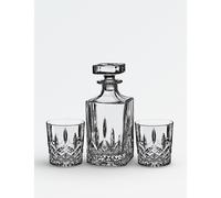 Marquis Markham 11oz Whiskey Glass, Pair & Square Decanter