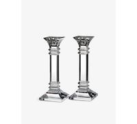 Marquis Marquis Treviso Crystal Set Of Two Candlesticks 20cm