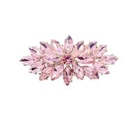 Marquise Rhinestone Corsage Brooch Pin for Women Girls Unisex Silver Plated Fashion Color Austrian Crystal Cluster Big Bouquet Brooches Lapel Pins Art Deco Dress Accessories Elegant Wedding Christmas