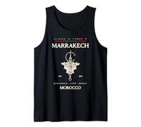 Marrakech Morocco Berber Sign Marrakesh Travel Tank Top