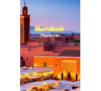 Marrakech Morocco Notebook Souvenirs and Gift