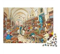 Marrakech Souk Leather Bag Stitch Wooden Jigsaw Puzzle Waterproof 1000 Piece Puzzles for Adults Colourful Home Decoration