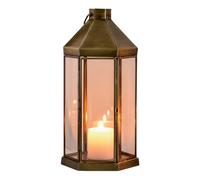 Marrakech Vintage Lantern Arada Small Metal Lantern Moroccan Candle Holder Tea Light Holder Modern as Stylish Balcony Garden or Living Room Decoration