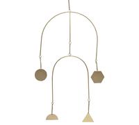 Marrakesch Orient & Mediterran Interior Boho Gold Metal Wall Decor 48cm