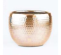 Marrakesch Orient & Mediterran Interior Elis Modern Metal Flower Pot 15cm