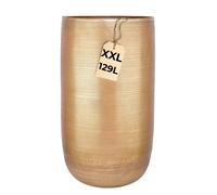 Marrakesch Orient & Mediterran Interior Gold Aluminium Flower Pot 81 cm Handmade