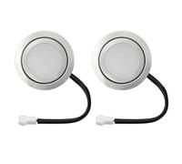 Marran 12V DC 2W Range Hood Lights with EL Socket, 2Pack Hole Closet Stove LED Light Recessed Bright White Kitchen Bulbs