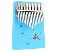 Marran 17 Keys Kalimba Thumb Piano Finger Piano Hand Piano Wooden Piano with Tuning Hammer Simple Learning Adult Beginners