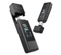 Marran 2-In-1 Type C & USB Bluetooth 5.3 MP3 Player Portable Sports Clip-on Music Player Lossless Sound Music MP4 Player-64G