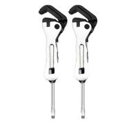Marran 2pcs Mini Stubby Pipe Vise Wrench,Mini Stubby Wrench, Mini Self Adjusting Wrench,Portable Multifunctional Wrench