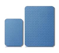 Marran 2Pcs Sewing Machine Muffling Mat Pedal Mat Sewing Machine Mat Reduce Vibrations Noise No Slip Blue