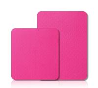 Marran 2Pcs Sewing Machine Muffling Mat Pedal Mat Sewing Machine Mat Reduce Vibrations Noise No Slip Rose Red