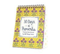 Marran Dynamic 30-Day Proverbs Calendar with a Proverb Every Day of the Month When 30 Days End, Begins of A