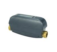 Marran WiFi Smart Water Valve - Real Time Display, Flow Rate & Meter, UK Plug, Gray-Black Plastic Body, Globe Valve, 2 Ports, 1/2 in Solvent-Weld Inlet, 1/2 in NPT Outlet, Smart Valve