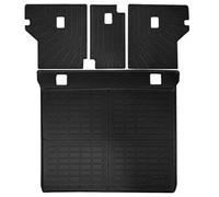 Marretoo Cargo Mat for 4runner 2010-2024 5 Seater Cargo Liner Seat Backrest 2 in 1 Mat All-Weather TPE Black Tray Trunk Mat Seat Cover Protector Replacement for 5th 4runner Accessories