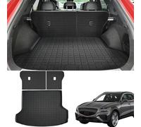 Marretoo for Genesis GV70 Cargo Mat 2025 2024 2023 2022 for Genesis GV70 Accessories Cargo Liner Seat Backrest 2 in 1 Mat All-Weather TPE Black Trunk Cargo Liner for Genesis GV70 Accessories