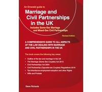 Marriage and Civil Partnerships in the UK: Includes Same-Sex Marriage and Mixed-Sex Civil Partnerships