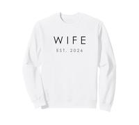 Marriage Bachelorette Party Hen Night Fiancée Wife Est 2026 Sweatshirt