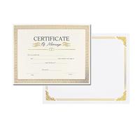 Marriage Certificate, Gold and Ivory Design