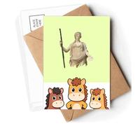 Marriage Fertility Goddess Greece Postcards Envelopes Cards Mailing Year Horse