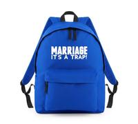 Marriage Is a Trap Divorce Backpack Rucksack 18L Bag - 42 x 31 x 21cm