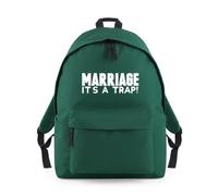 Marriage Is a Trap Divorce Backpack Rucksack 18L Bag - 42 x 31 x 21cm