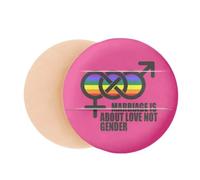 Marriage Is About Love Not Gender Air Cushion Makeup Foundation Sponge Powder Puff