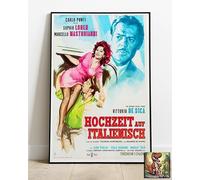 Marriage Italian Style Sophia Loren German Version King Size Poster XXL : 36"x24" Movie Repro Bring Your Walls To Life ! /OCT170