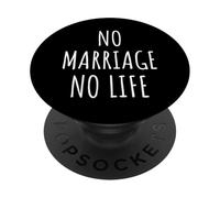 Marriage Lover Wedding Husband Wife Anniversary Couple PopSockets Adhesive PopGrip
