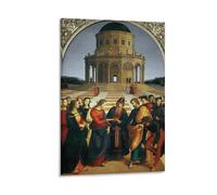 Marriage of The Virgin-Raphael Canvas Wall Art Prints Poster Photo Picture Painting Posters Room Decor 20x30inch(50x75cm)