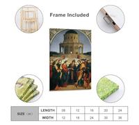 Marriage of The Virgin-Raphael Picture Print Wall Art Poster Painting Canvas Posters Artworks Room Aesthetic 24x36inch(60x90cm)