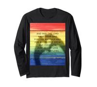 Marriage Prayer: May The Lord Make Your Love Faith Quotes Long Sleeve T-Shirt